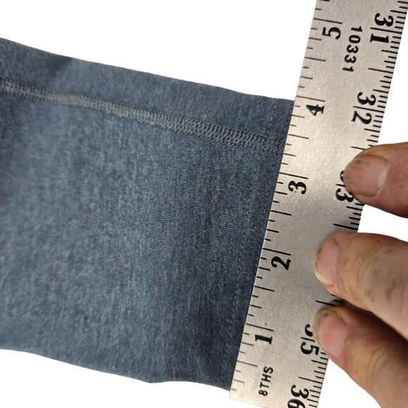 Nike‎ Dri-Fit Workout Leggings Large Full-Length Blue Yoga Pants - Picture 9 of 11